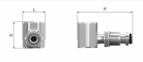 Raccords coudés pour Transmetteurs