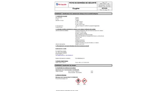 FDS - couverture blanc - Air Liquide