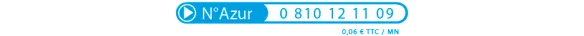 Service commercial numéro azur