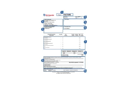 SWE Facture Air Liquide explicatif