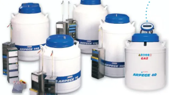Matériels pour la cryoconservation - ARPEGE