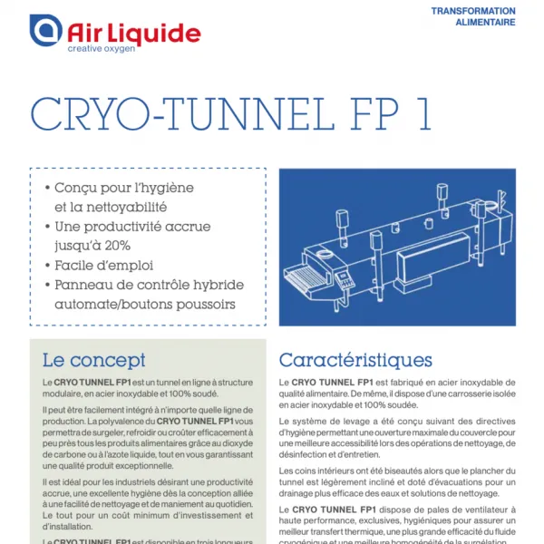 CRYO-TUNNEL FP 1