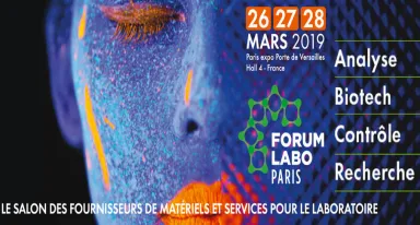 Air Liquide est présent au salon Forum Labo, Paris Expo porte de Versailles Hall 4 Stand B9 du 26 au 28 mars 2019